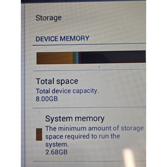 Samsung Galaxy Tab E Lite SM-T113 Black Android Tablet Tablet Only - Picture 8 of 8